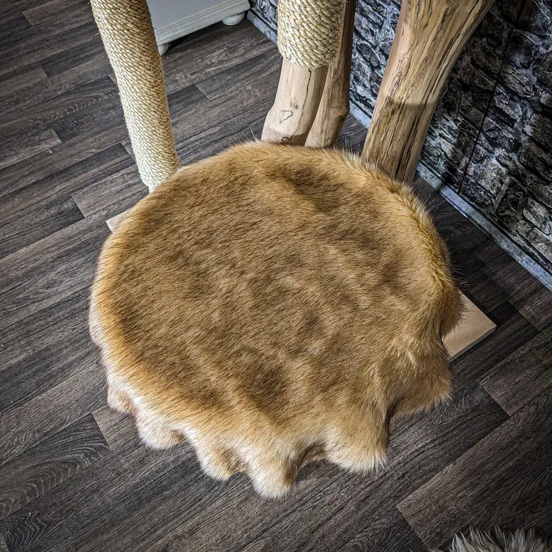 Naturkratzbaum 3889 Kratzbaum Natur Holz Design 205 cm hoch Katzenbaum