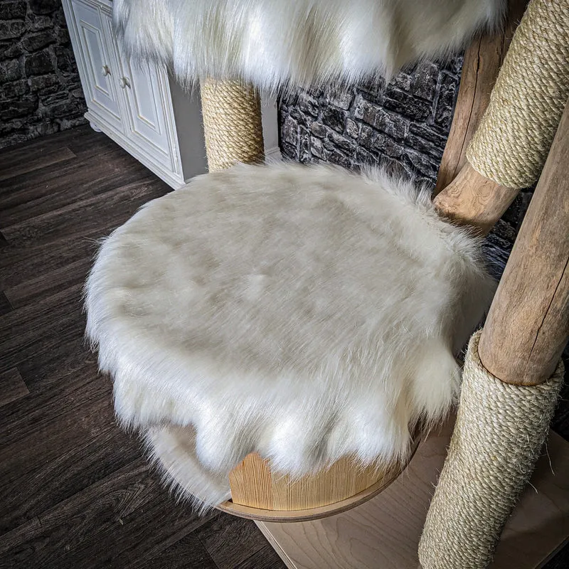 Naturkratzbaum 3681 Kratzbaum Natur Holz Design 175 cm hoch Katzenbaum