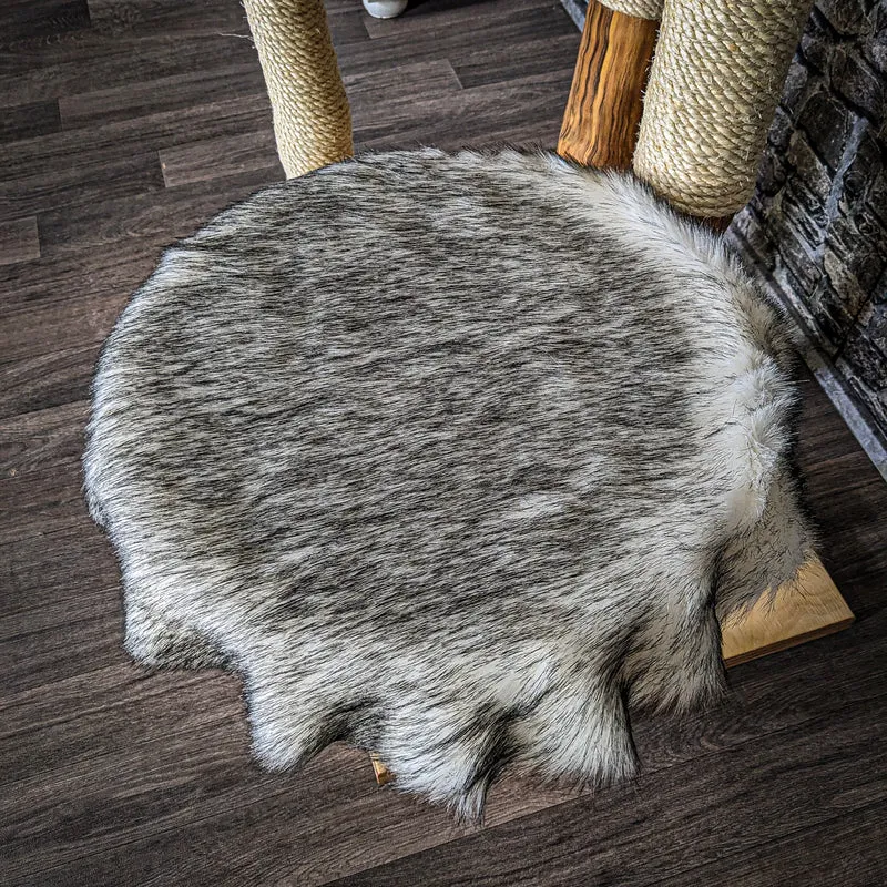 Naturkratzbaum 3680 Kratzbaum Natur Holz Design 175 cm hoch Katzenbaum