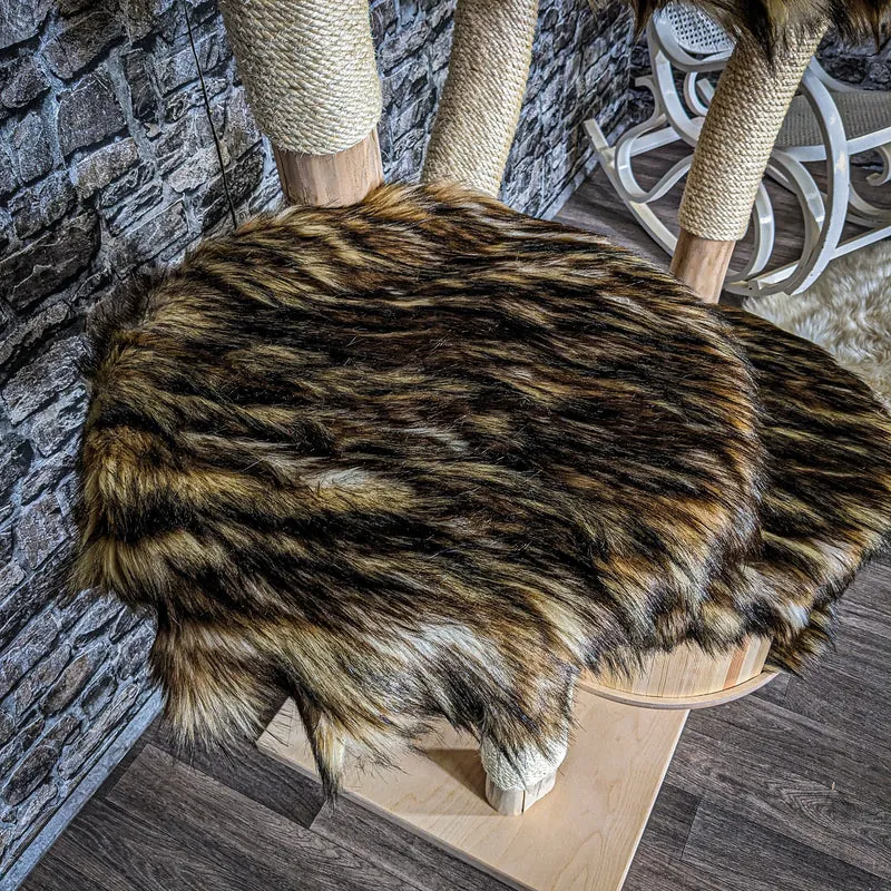 Naturkratzbaum 3661 Kratzbaum Natur Holz Design 165 cm hoch Katzenbaum