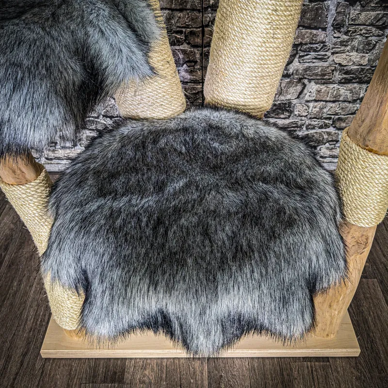 Naturkratzbaum 3655 Kratzbaum Natur Holz Design 180 cm hoch Katzenbaum