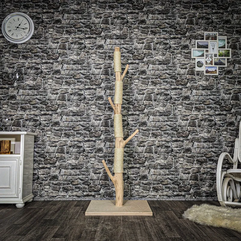 Kratzstamm 3647 Natur Holz Design Kratzbaum 168 cm hoch Naturkratzbaum