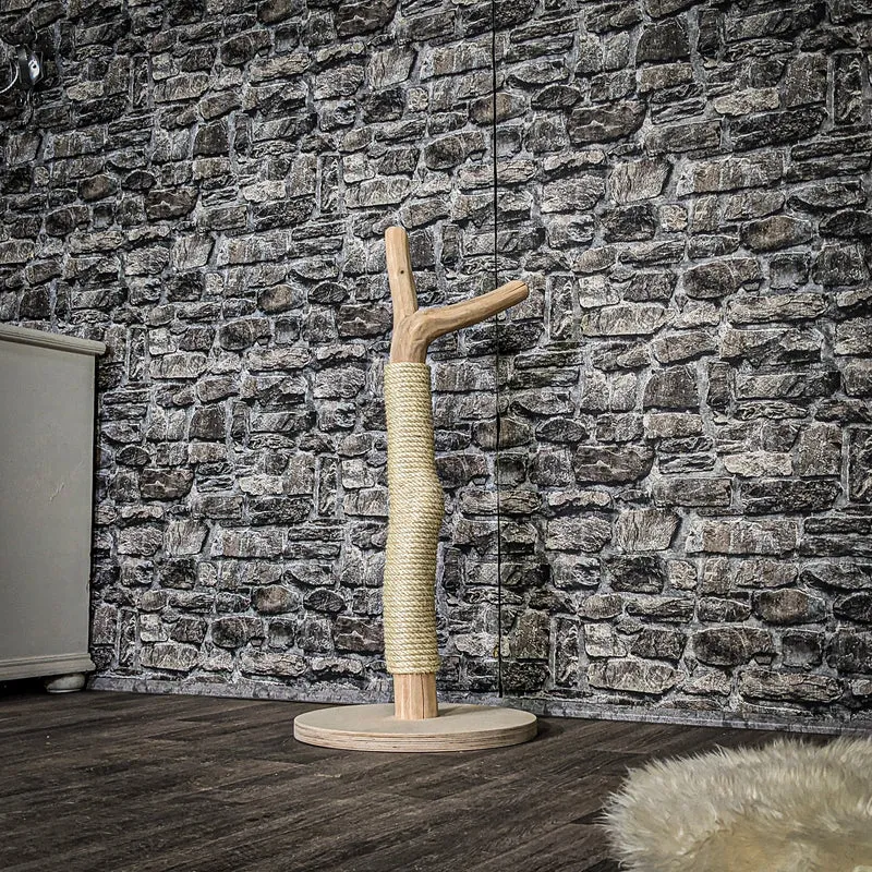 Kratzstamm 3645 Natur Holz Design Kratzbaum 90 cm hoch Naturkratzbaum
