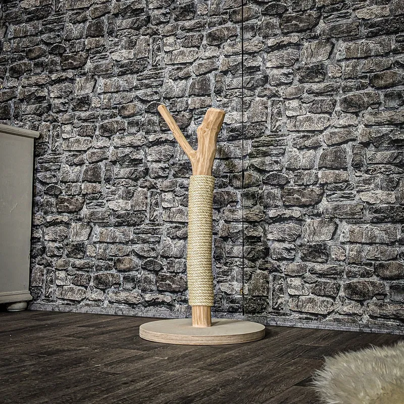 Kratzstamm 3643 Natur Holz Design Kratzbaum 75 cm hoch Naturkratzbaum
