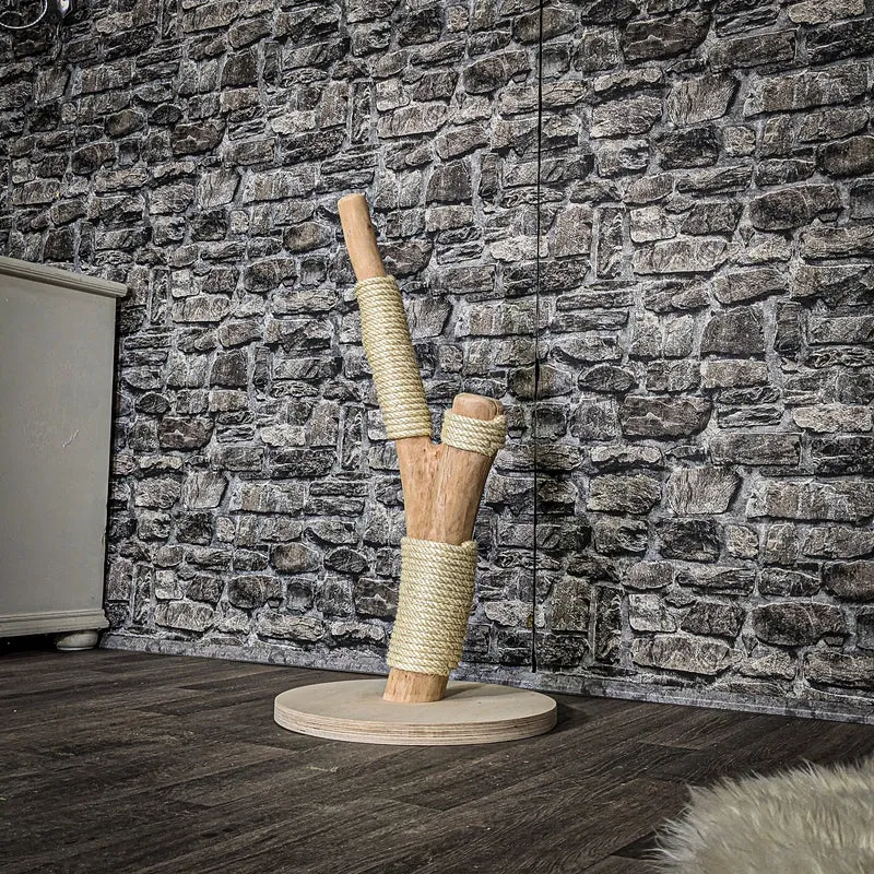 Kratzstamm 3641 Natur Holz Design Kratzbaum 78 cm hoch Naturkratzbaum