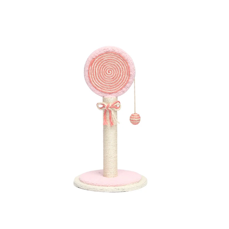 Kratzbaum Kratzbaum Modern, Lollipop Katzenkratzer, Sisal-Kordel, Befriedigt das Kratzbedürfnis Ihrer Katze