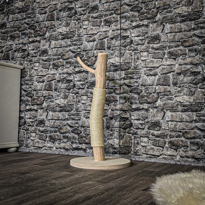 Kratzstamm 3629 Natur Holz Design Kratzbaum 76 cm hoch Naturkratzbaum