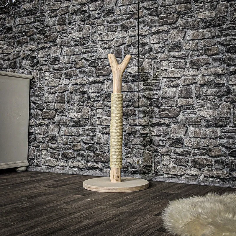 Kratzstamm 3625 Natur Holz Design Kratzbaum 83 cm hoch Naturkratzbaum