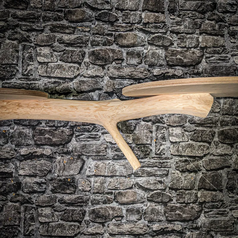 Wandkratzbaum 3545 Naturkratzbaum 260 cm lang Kratzbaum Natur Holz Design