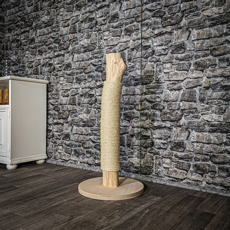 Kratzstamm 3543 Natur Holz Design Kratzbaum 86 cm hoch Naturkratzbaum