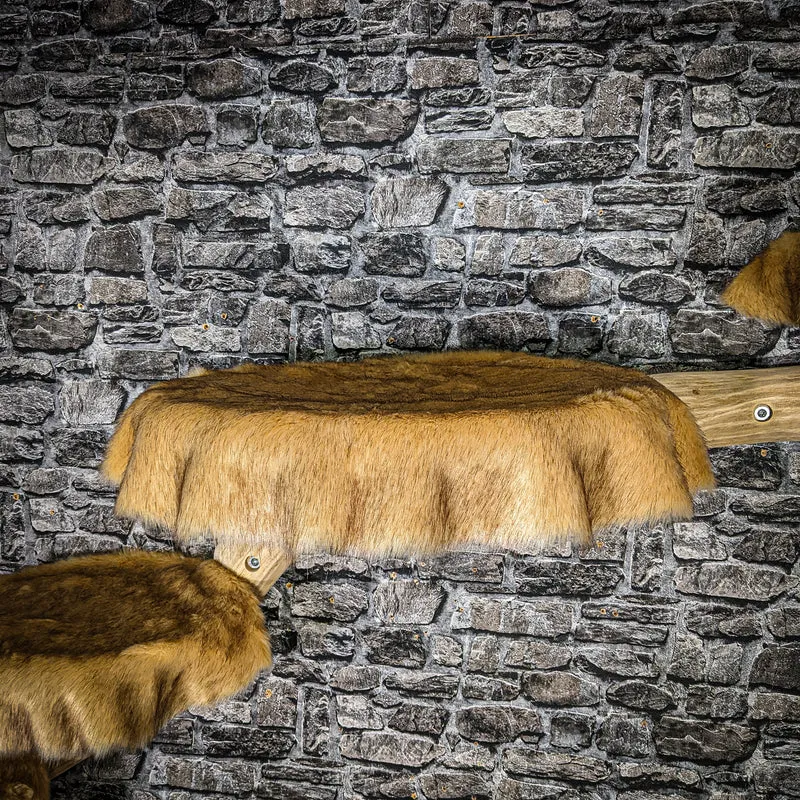 Wandkratzbaum 3500 Naturkratzbaum 250 cm lang Kratzbaum Natur Holz Design