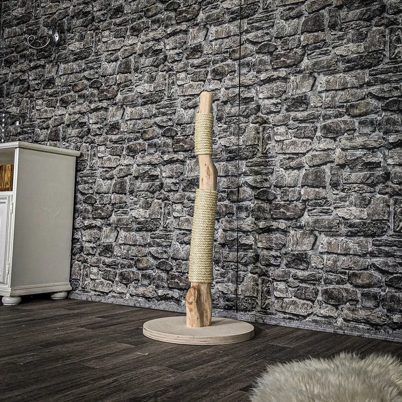Kratzstamm 3620 Natur Holz Design Kratzbaum 90 cm hoch Naturkratzbaum