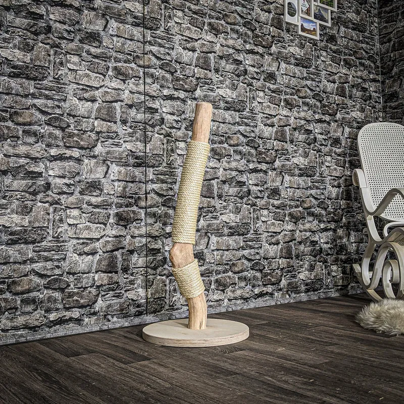 Kratzstamm 3618 Natur Holz Design Kratzbaum 90 cm hoch Naturkratzbaum