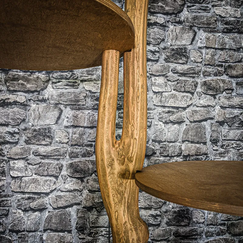 Naturkratzbaum 3268 Kratzbaum Natur Holz Design 175 cm hoch Katzenbaum
