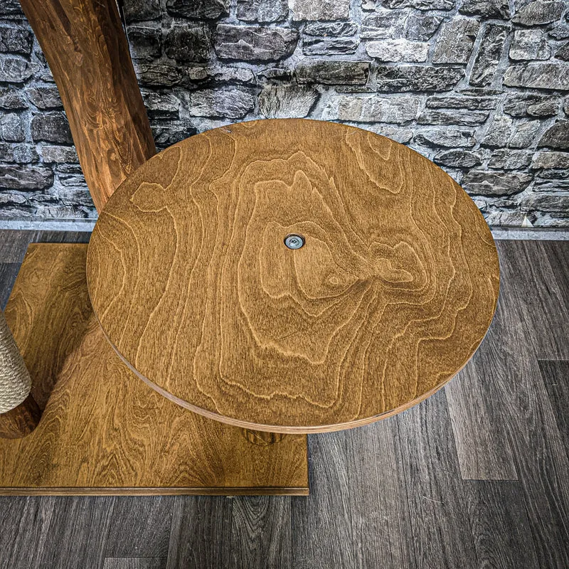 Naturkratzbaum 2911 Kratzbaum Natur Holz Design 174 cm hoch Katzenbaum