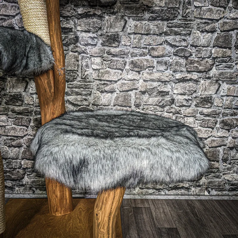Naturkratzbaum 2911 Kratzbaum Natur Holz Design 174 cm hoch Katzenbaum