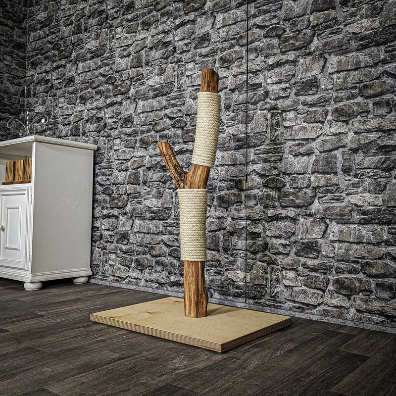 Kratzstamm 3615 Natur Holz Design Kratzbaum 90 cm hoch Naturkratzbaum