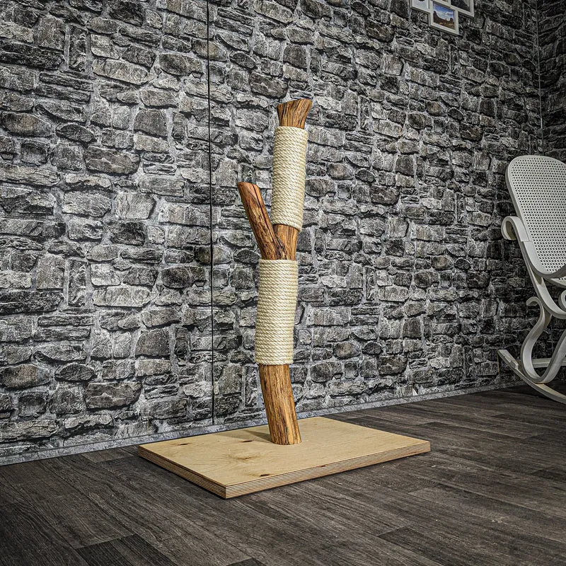 Kratzstamm 3615 Natur Holz Design Kratzbaum 90 cm hoch Naturkratzbaum