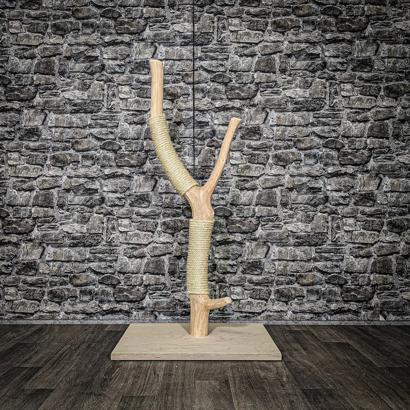 Kratzstamm 3614 Natur Holz Design Kratzbaum 113 cm hoch Naturkratzbaum