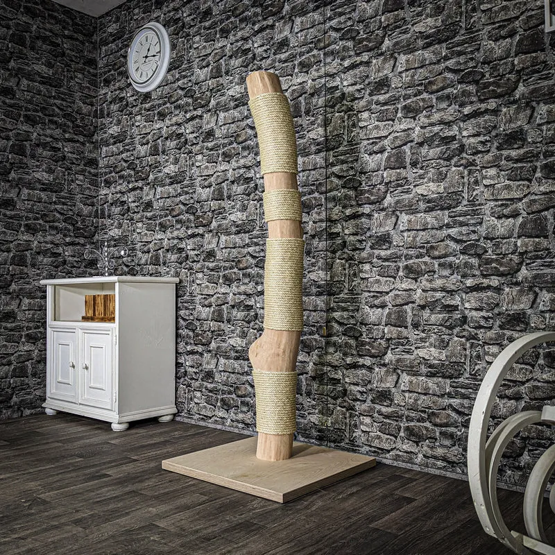 Kratzstamm 3612 Natur Holz Design Kratzbaum 154 cm hoch Naturkratzbaum