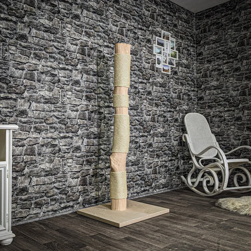 Kratzstamm 3612 Natur Holz Design Kratzbaum 154 cm hoch Naturkratzbaum