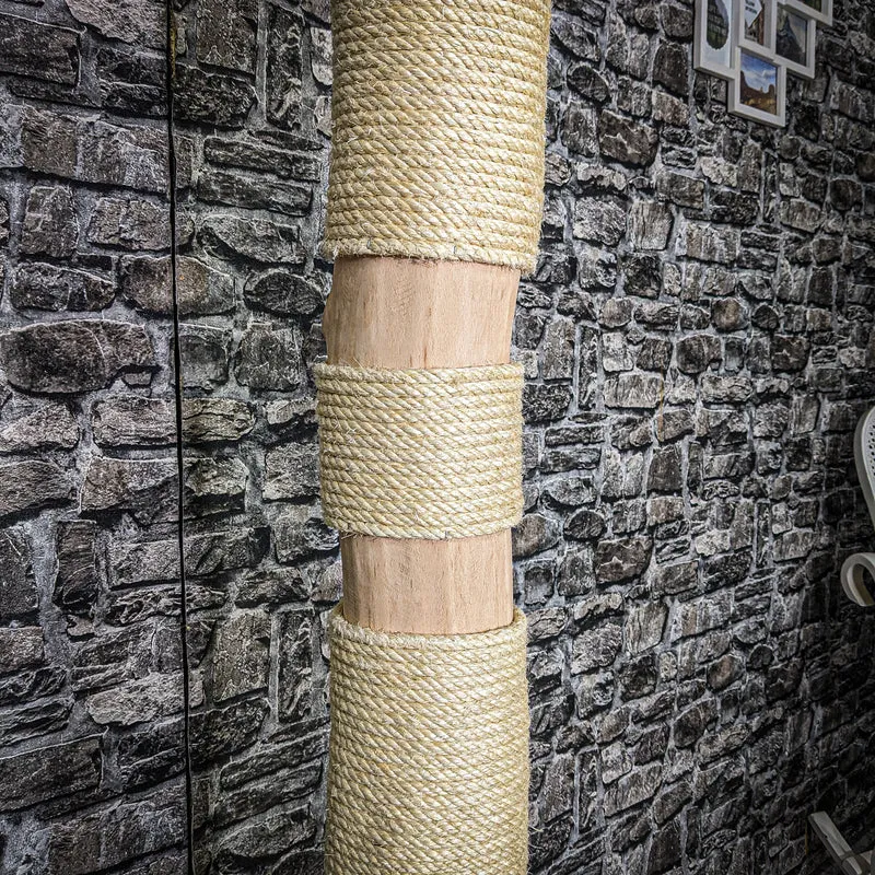 Kratzstamm 3612 Natur Holz Design Kratzbaum 154 cm hoch Naturkratzbaum
