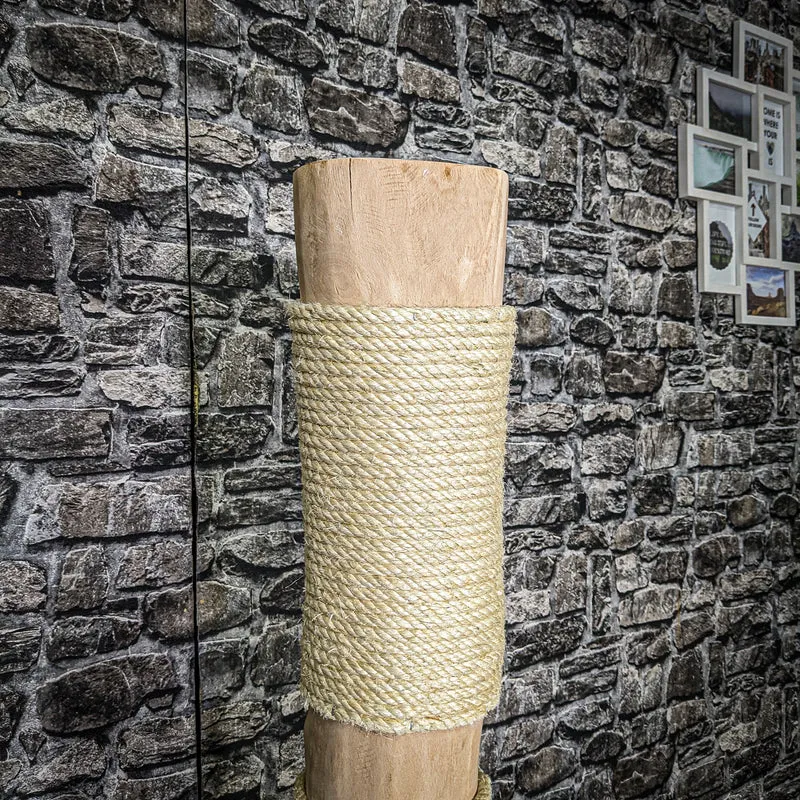 Kratzstamm 3612 Natur Holz Design Kratzbaum 154 cm hoch Naturkratzbaum