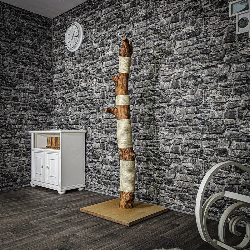Kratzstamm 3611 Natur Holz Design Kratzbaum 163 cm hoch Naturkratzbaum
