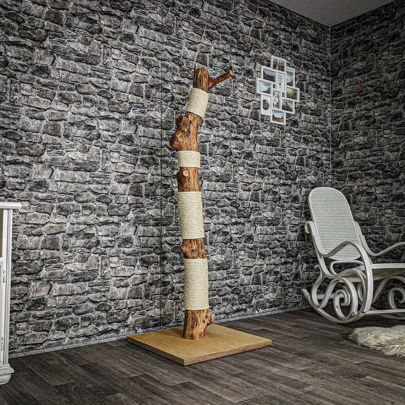Kratzstamm 3611 Natur Holz Design Kratzbaum 163 cm hoch Naturkratzbaum