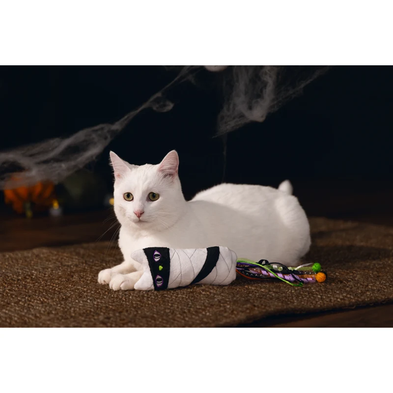 Beeztees Halloween Mumie Katzenspielzeug