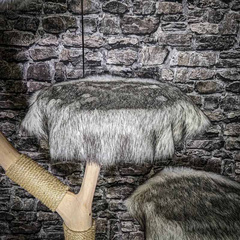 Naturkratzbaum 3594 Kratzbaum Natur Holz Design 123 cm hoch Katzenbaum