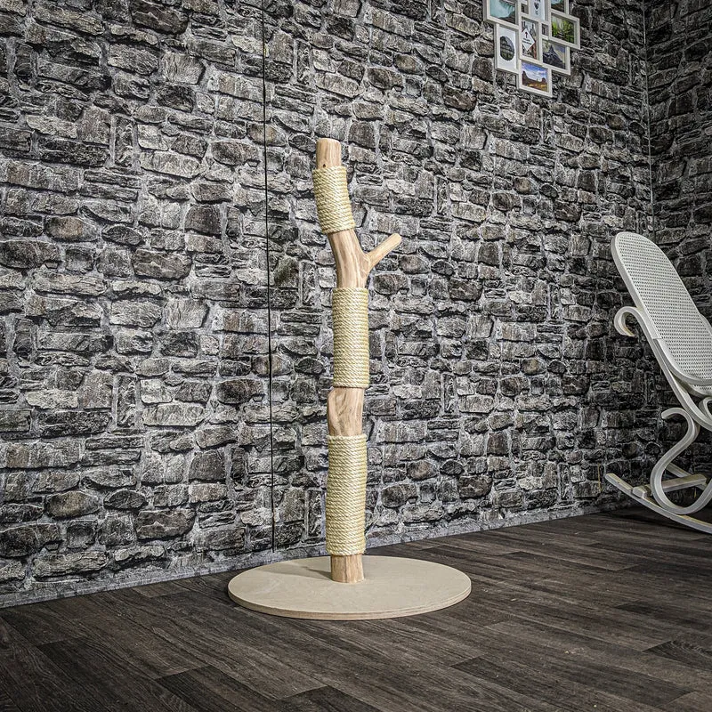 Kratzstamm 3587 Natur Holz Design Kratzbaum 106 cm hoch Naturkratzbaum