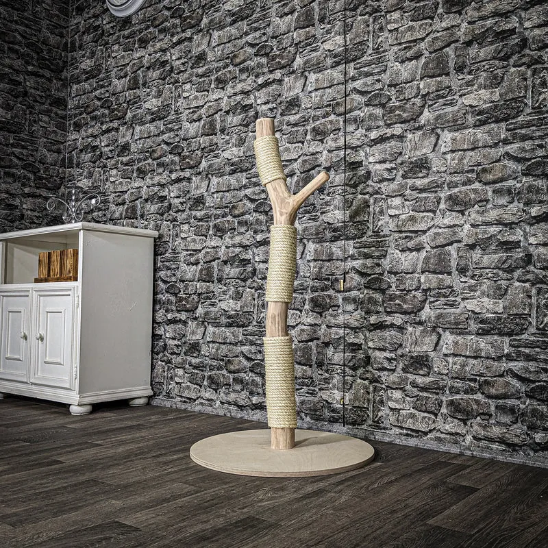 Kratzstamm 3587 Natur Holz Design Kratzbaum 106 cm hoch Naturkratzbaum