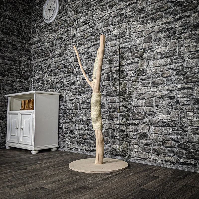Kratzstamm 3585 Natur Holz Design Kratzbaum 120 cm hoch Naturkratzbaum
