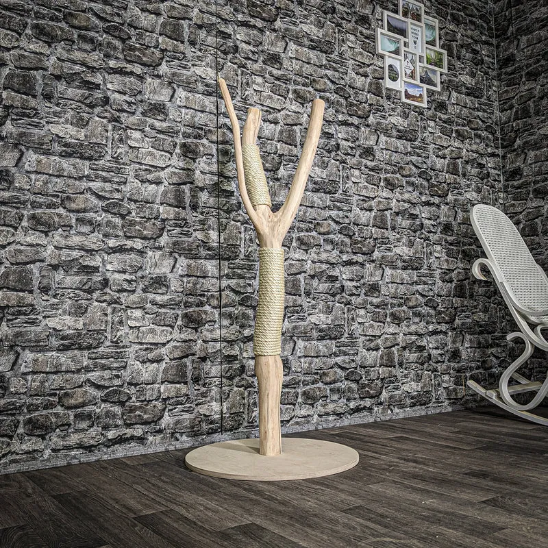 Kratzstamm 3585 Natur Holz Design Kratzbaum 120 cm hoch Naturkratzbaum