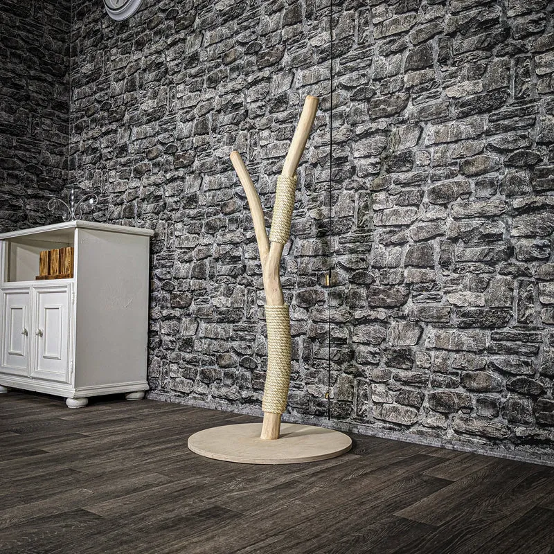 Kratzstamm 3584 Natur Holz Design Kratzbaum 108 cm hoch Naturkratzbaum