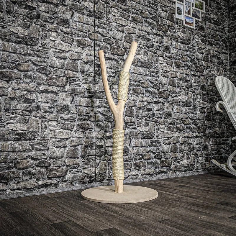 Kratzstamm 3584 Natur Holz Design Kratzbaum 108 cm hoch Naturkratzbaum