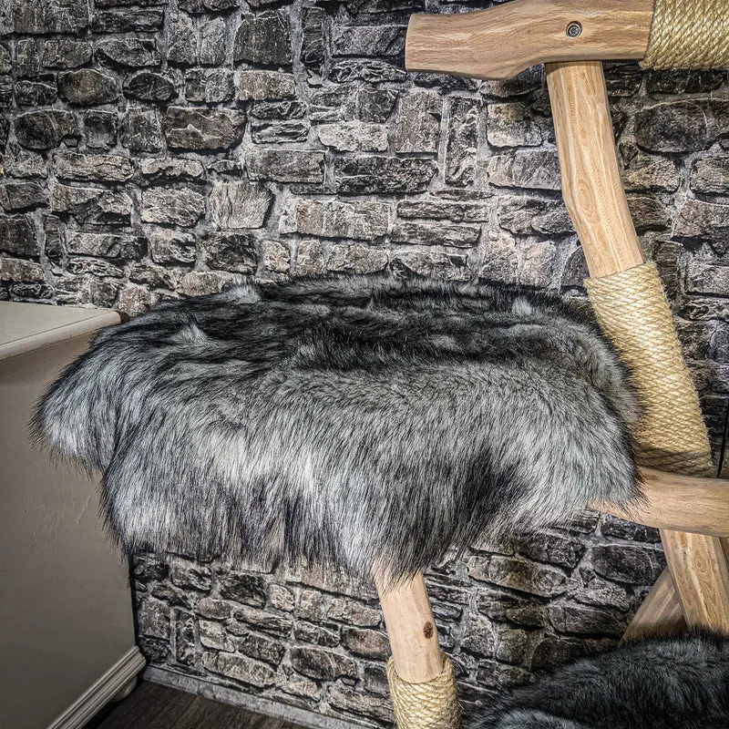 Naturkratzbaum 3572 Kratzbaum Natur Holz Design 146 cm hoch Katzenbaum