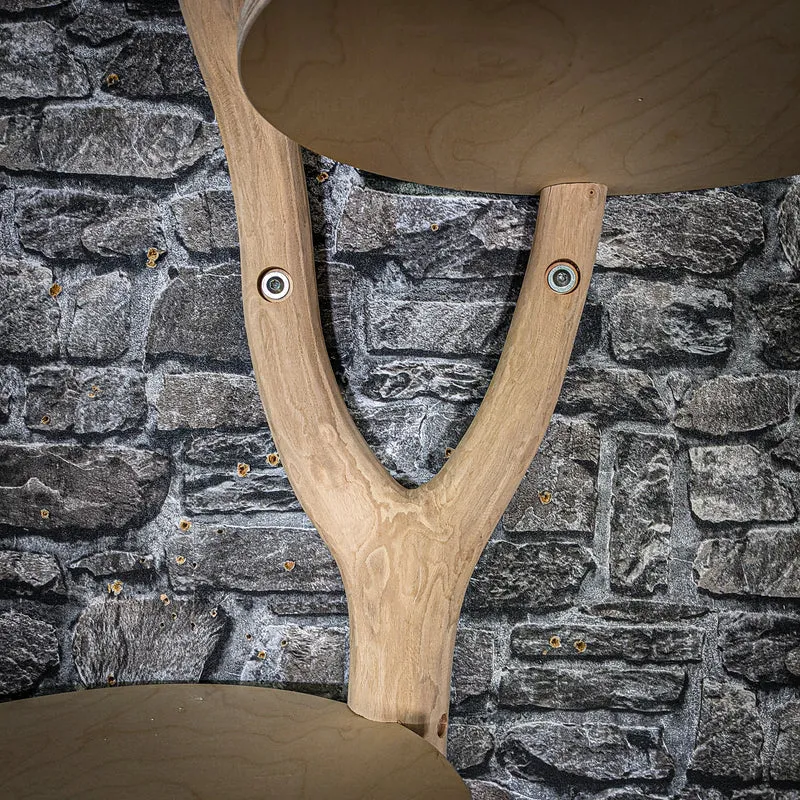 Wandkratzbaum 3476 Naturkratzbaum 119 cm lang Kratzbaum Natur Holz Design