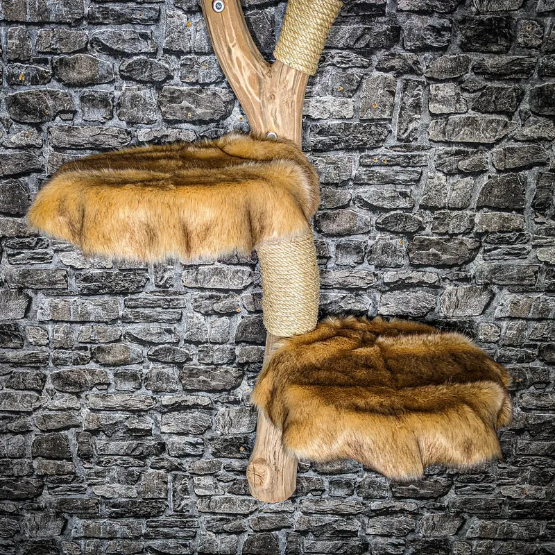 Wandkratzbaum 3475 Naturkratzbaum 163 cm lang Kratzbaum Natur Holz Design