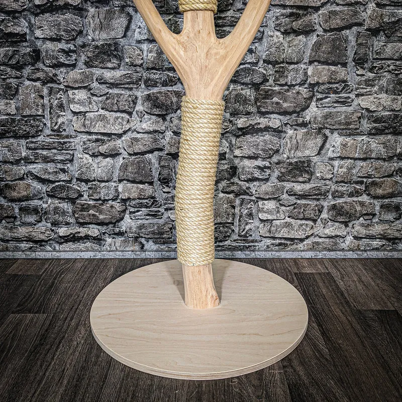 Kratzstamm 3473 Natur Holz Design Kratzbaum 117 cm hoch Naturkratzbaum