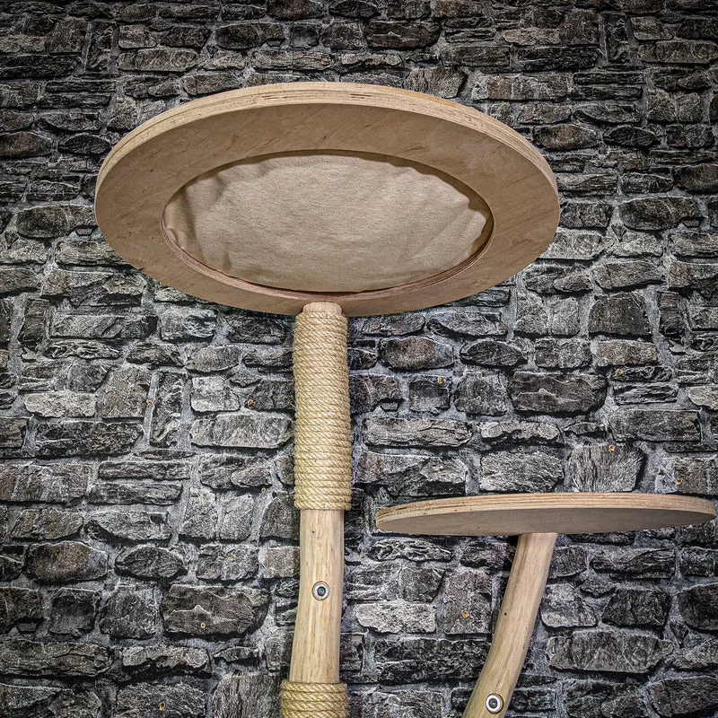 Wandkratzbaum 3353 Naturkratzbaum 140 cm hoch Kratzbaum Natur Holz Design