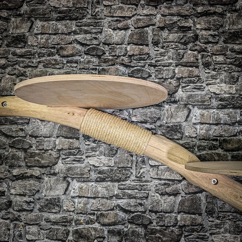Wandkratzbaum 3350 Naturkratzbaum 247 cm lang Kratzbaum Natur Holz Design