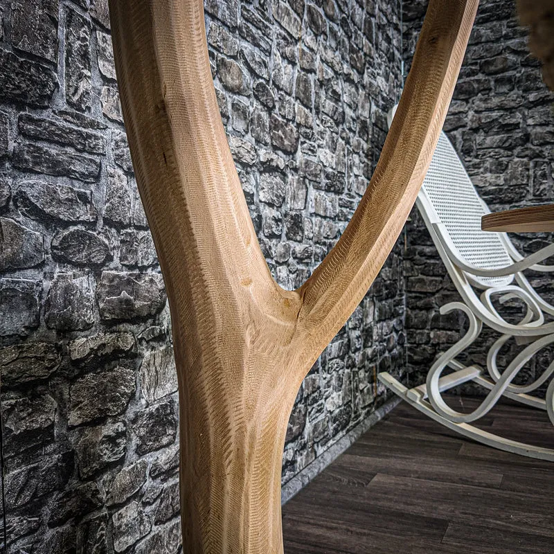 Naturkratzbaum 3348 Kratzbaum Natur Holz Design 206 cm hoch Katzenbaum