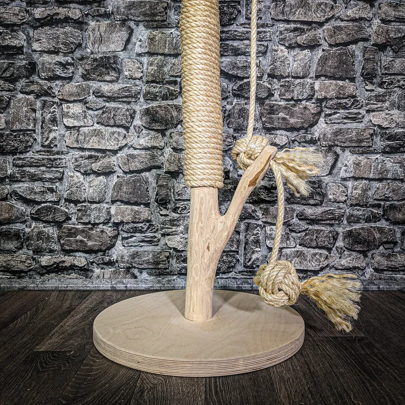 Kratzstamm 3346 Natur Holz Design Kratzbaum 115 cm hoch Naturkratzbaum