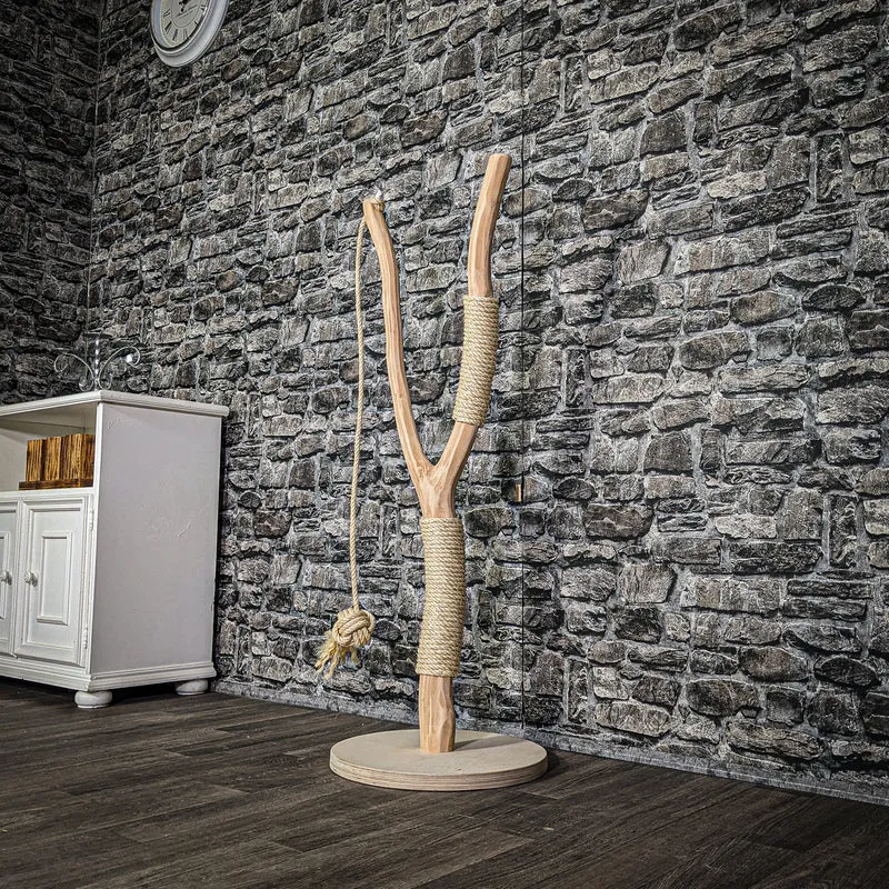 Kratzstamm 3344 Natur Holz Design Kratzbaum 115 cm hoch Naturkratzbaum