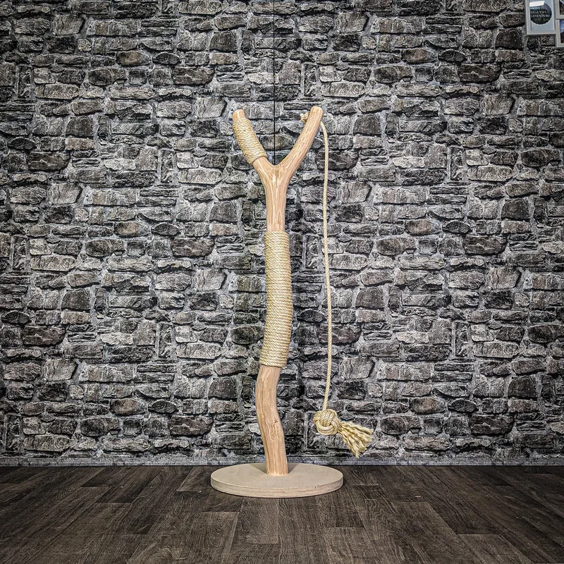 Kratzstamm 3343 Natur Holz Design Kratzbaum 120 cm hoch Naturkratzbaum