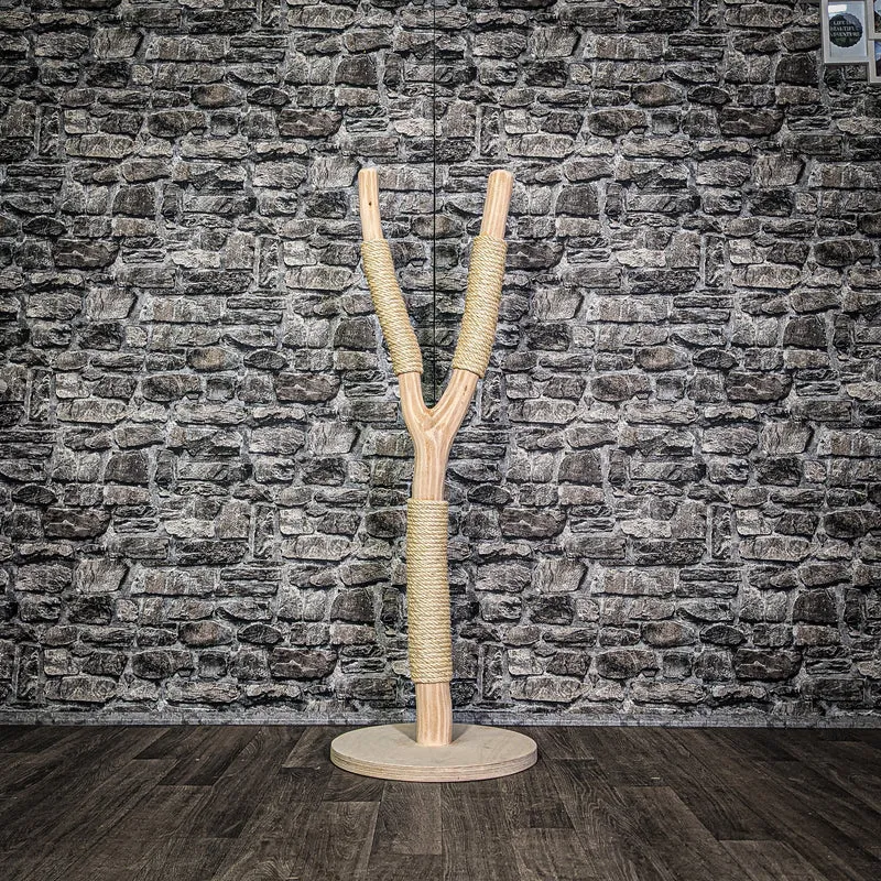 Kratzstamm 3342 Natur Holz Design Kratzbaum 120 cm hoch Naturkratzbaum