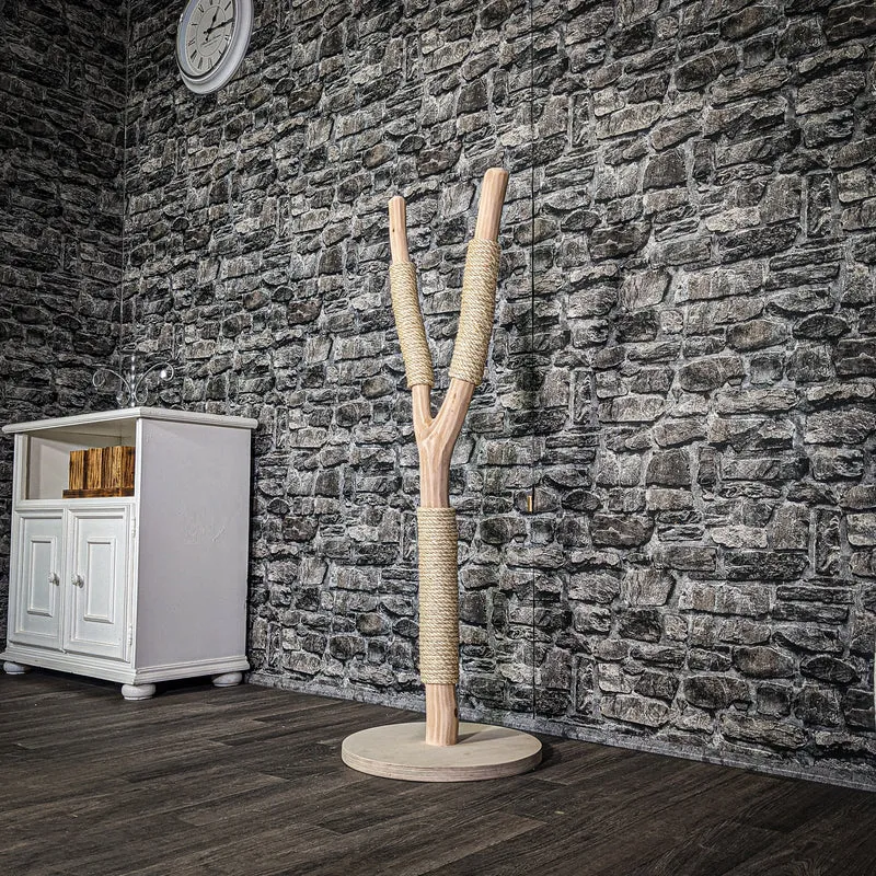 Kratzstamm 3342 Natur Holz Design Kratzbaum 120 cm hoch Naturkratzbaum