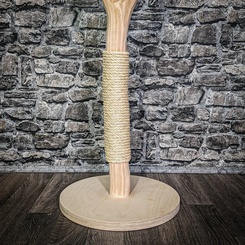 Kratzstamm 3342 Natur Holz Design Kratzbaum 120 cm hoch Naturkratzbaum